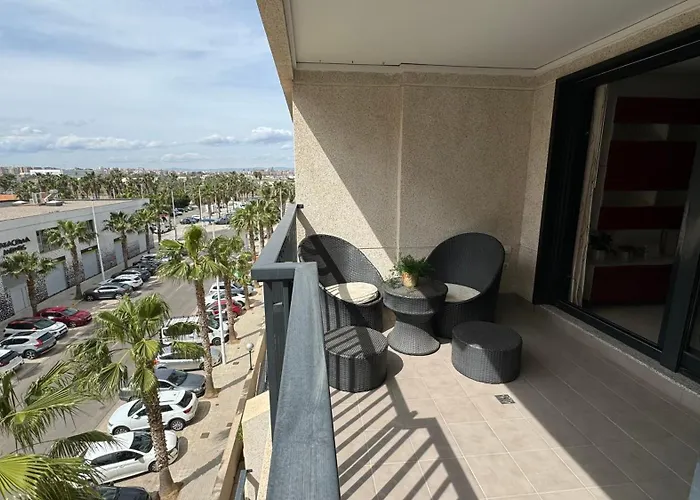 Апартаменты Bonaire Patacona - Playa Piscina Wifi Terraza Валенсия